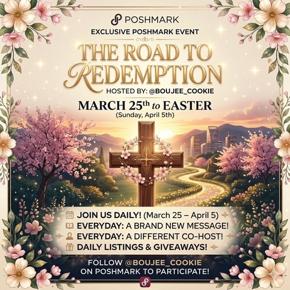 Other - Road to Redemption- ❤️ to be notified-12 day Series leading to The EMPTY tomb!!